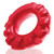 Cock-Lug Lugged Cockring Red