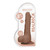 Realrock Dong With Testicles 8" Tan