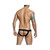 Dngeon Cockring Jockstrap Black One Size