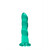 Non Realistic Dildo With Suction Cup 7" Turquoise