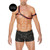 Ouch! Gladiator Harness One Size Red