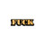 Fuck Gold Glitter Pin
