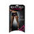 Ladies Sexy Crotchless Boy Short Style With Mesh Bottom And Buttless Leggings Black
