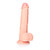 Straight Realistic Dildo With Balls And Suction Cup 8'' Flesh