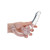 Realrock Crystal Clear Strapless Strap-On 6'' Transparent