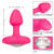 Cheeky Gems Small Rechargeable Vibrating Probe Pink