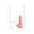 Realrock Extra Thick Realistic Dildo With Balls 9" Flesh