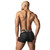 Infinite Comfort Amplifying Strappy Pouch Short Black Large
