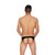 Men's Microfiber Open Back Underwear Black L/Xl