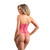 Lurex Underbust Corset & Panty Large
