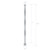 6" Stainless Steel Wavy Urethral Sound