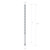 6" Stainless Steel Teardrop Urethral Sound