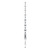 4.25" Stainless Steel Ribbed Urethral Sound