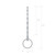 4.25" Stainless Steel Ribbed Urethral Sound