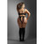 Bra & Crotchless Panty Queen Size
