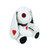 S-Line Rabbit Cross Eye Small White