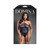 Gartered Bustier & Panty Queen Size