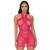 Electric Lingerie Electric Pink Halter Dress O/S