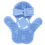 Fuzu Glove Massager Pastel Blue