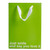 Just Smile & Say You Love It Color Gift Bag Green