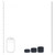 Levelz Liquid Silicone Ball Strap Set S/M/L 34mm Black
