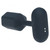 Levelz Hexagonal Vibrating Silicone Anal Plug Large Black