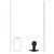 Levelz Single Bulb Vibrating Silicone Anal Plug Black