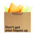 Don't Get Your Hopes Up Large Gift Bag