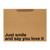 Just Smile And Say You Love It Large Gift Bag