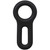 Rock Solid The Keyhole Silicone C-Ring Black