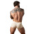 Male Power Mykonos Limited Edition Mini Short Ivory L