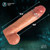 12" Cock Lock Dildo With Balls - Light