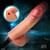 8" Cock Lock Dildo With Balls - Light