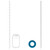 Levelz Liquid Silicone Cock Ring L Teal