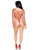 High-Cut Industrial Net Bodysuit - Os - Burgundy