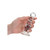 Realrock Crystal Clear Curvy Dildo Or Butt Plug 5.5'' Transparent