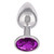 Jewel Small Amethyst Plug