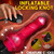 Hell Hound Inflatable Silicone Dildo - Red