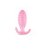 Wet Dreams Crystal Ballers Tri-Color Textured Tushy Trainer Kit 3-Pack