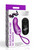 Silicone Mini Vibe With Remote - Purple