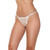 Coquette Petal Kiss Open-Back Panty White One Size