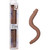 Silicone Studs Bend And Hold Dual Dong 16" Brown