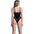 Latex-Look Vinyl & Mesh Teddy The Temptress Small
