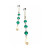 Bijoux de Nip Pearl Turquoise Beaded Nipple Clamps