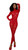 Gloved Bodystocking Dmnd - Os - Red
