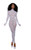 Gloved Bodystocking Dmnd - Os - White