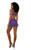 Babydoll Set With Panty - Os - Ultra Violet