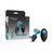 Eluxe Vibrating Clr Gem Bluombre Plug Sm With Remote