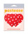 Pastease Heart w/Polka Dot - Red/White O/S