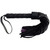 Rouge Short Suede Flogger With Leather Handle Black/Purple
